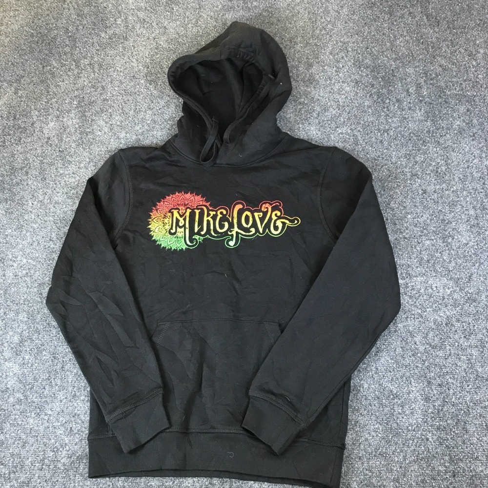 Stanley/Stella Drummer 2.0 Hoodie Mens Small Black Mike Love Graphic Classic